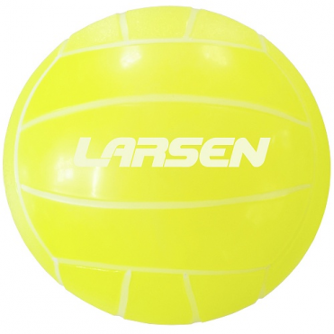 Мяч силиконовый Larsen CB-07 23 см lime/white 358431